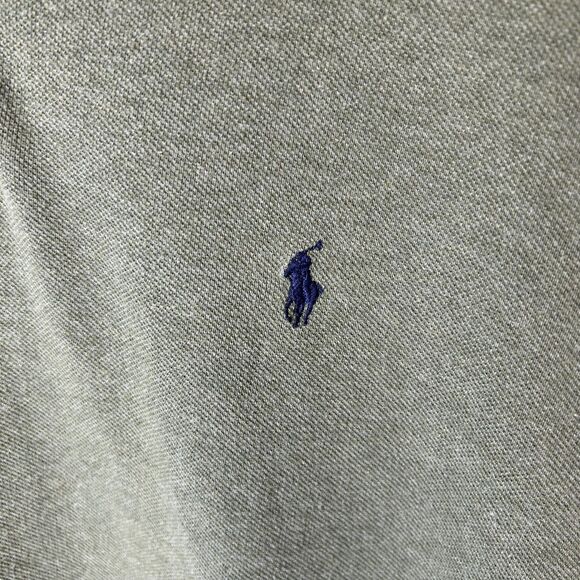 Polo Ralph Lauren Sage Gray Green Mesh Classic SS Polo Shirt Size XXL - Picture 3 of 9